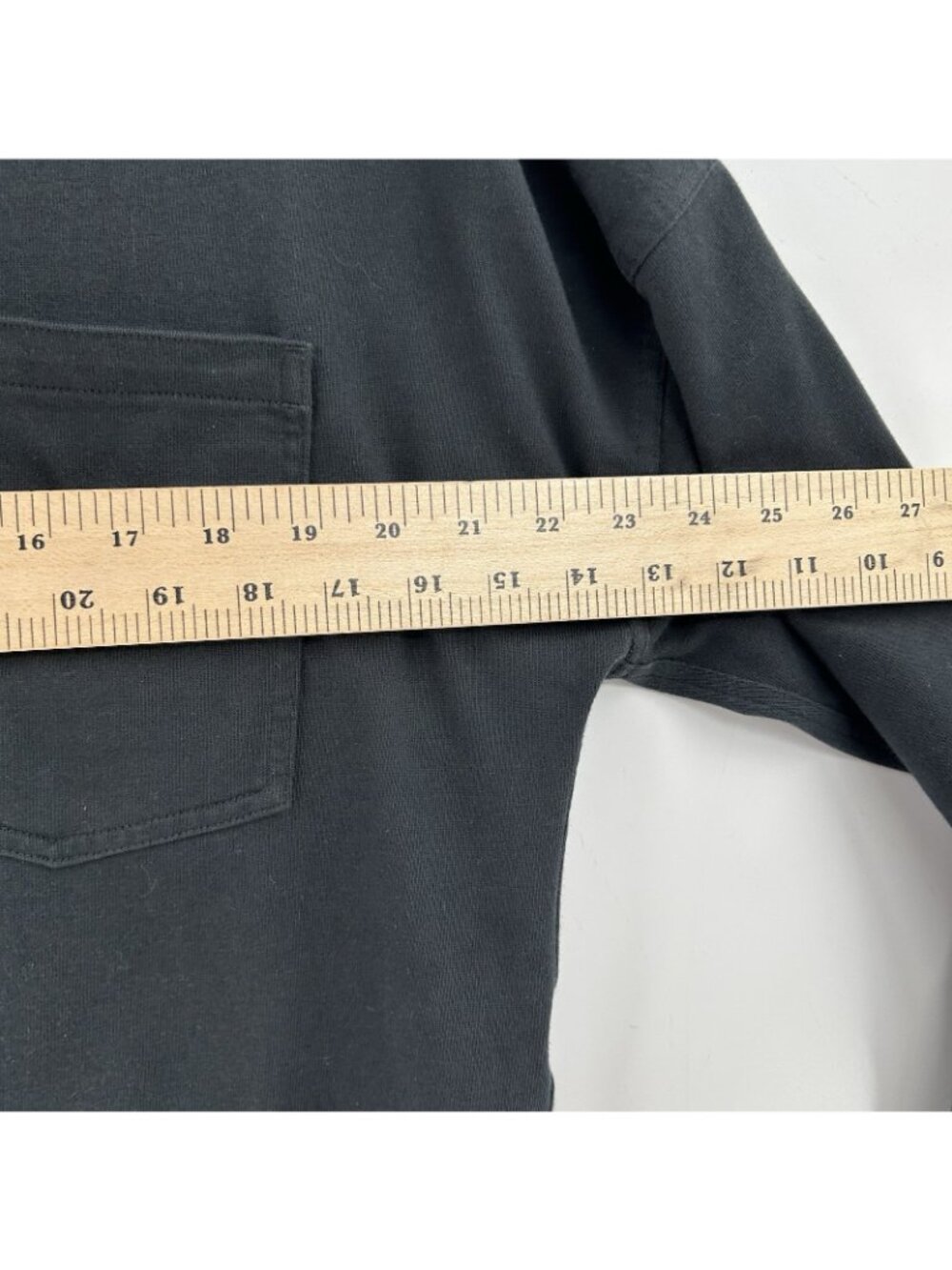 Vuori Mackenzie Shirt Jacket Womens XS/S Washed Black Long Sleeve Shacket Pocket - Picture 6 of 16